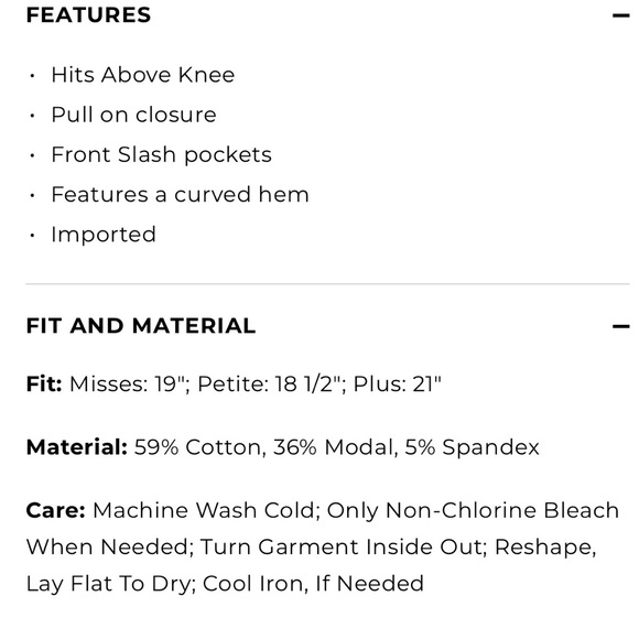 T by Talbots Tie-Dye Knit Terry Cloth Skirt - Picture 7 of 7